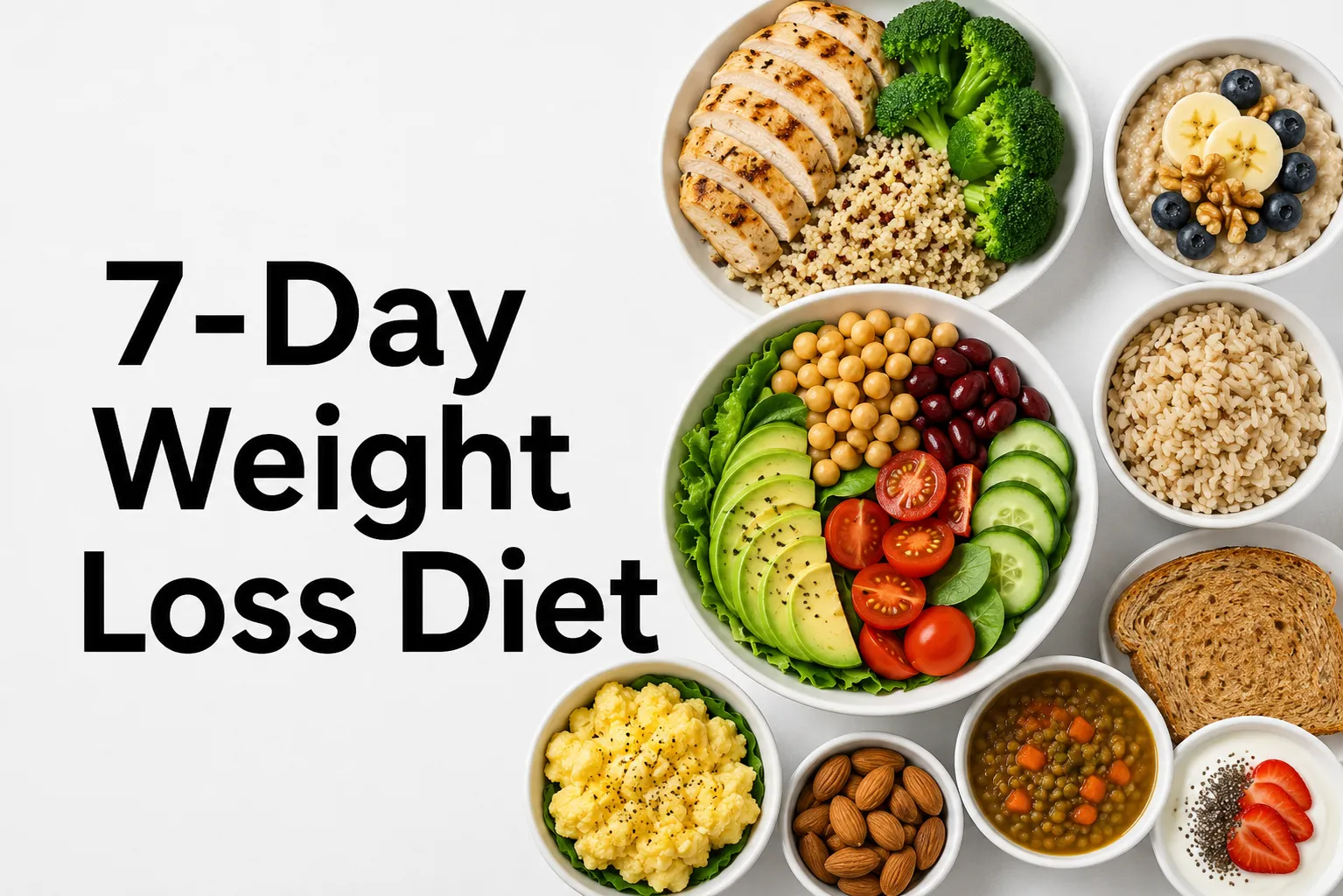 Best Indian Weight Loss Diet Plan (7-Day Guide)